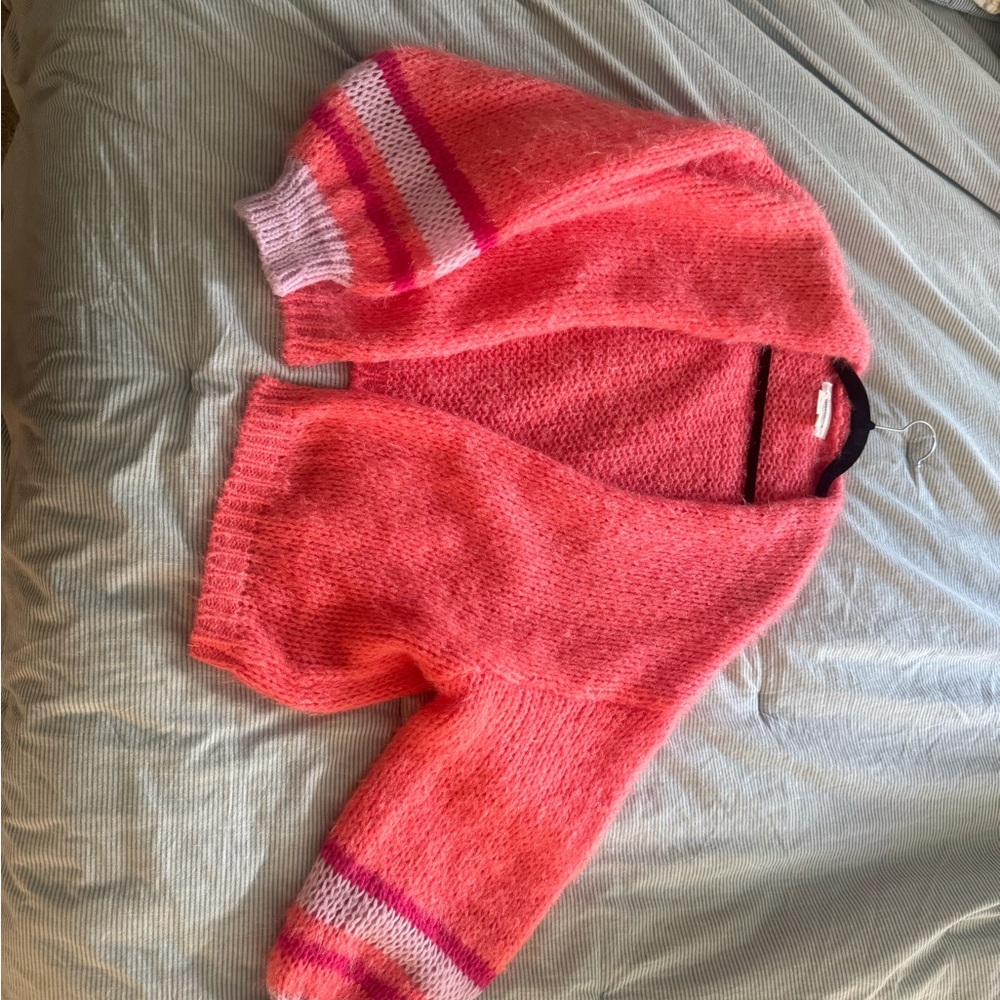 Cozy Pink Knit Sweater